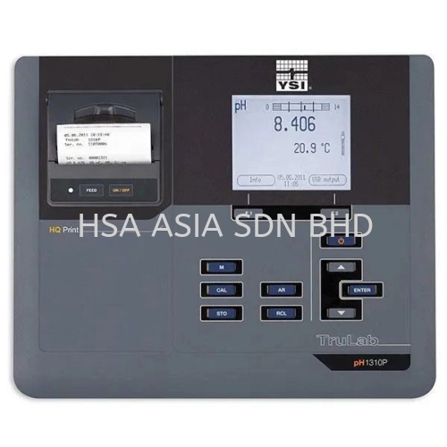 YSI TruLab pH/ISE 1320P Dual Channel Benchtop pH/ORP/ISE Instrument with Integral Printer