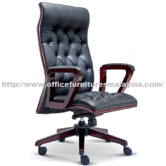 Director Classic Wooden Highback Chair OFMEV2321H