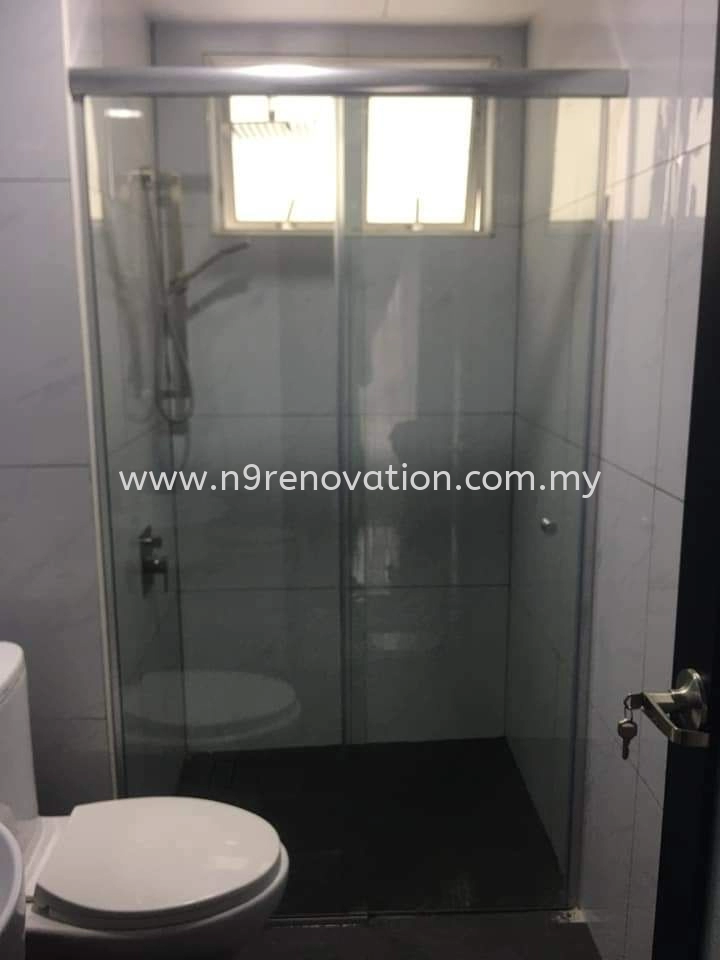 Shower Screen Tempered Glass