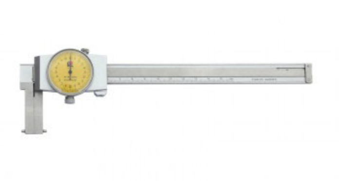 GUANGLU Dial-type cylindrical head internal groove caliper