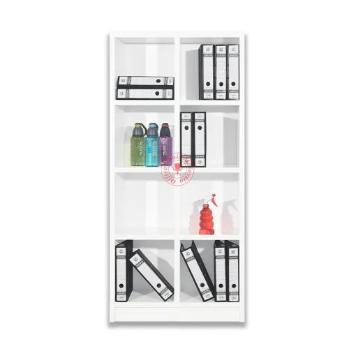 8 Compartment Bookshelf / Book Rack / Bookshelves - Thickness 30mm