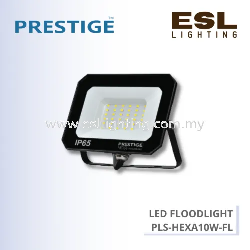 PRESTIGE HEXA LED FLOODLIGHT 10W - PLS-HEXA10W-FL IP65