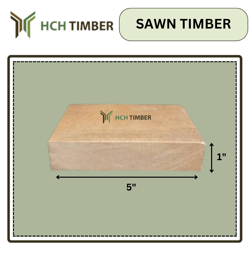 Sawn Timber 1" x 5"