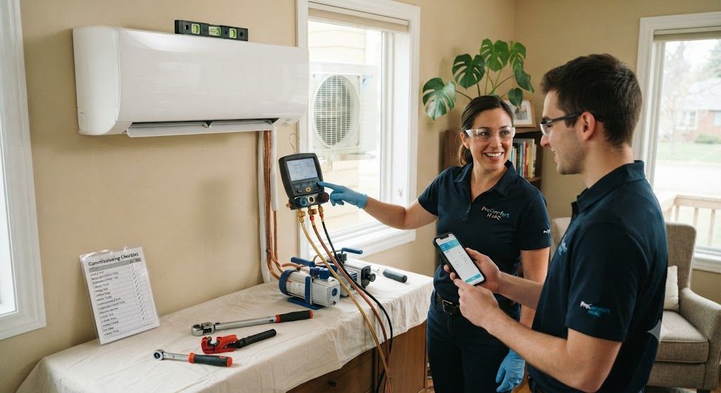 Air conditioning commissioning best practices