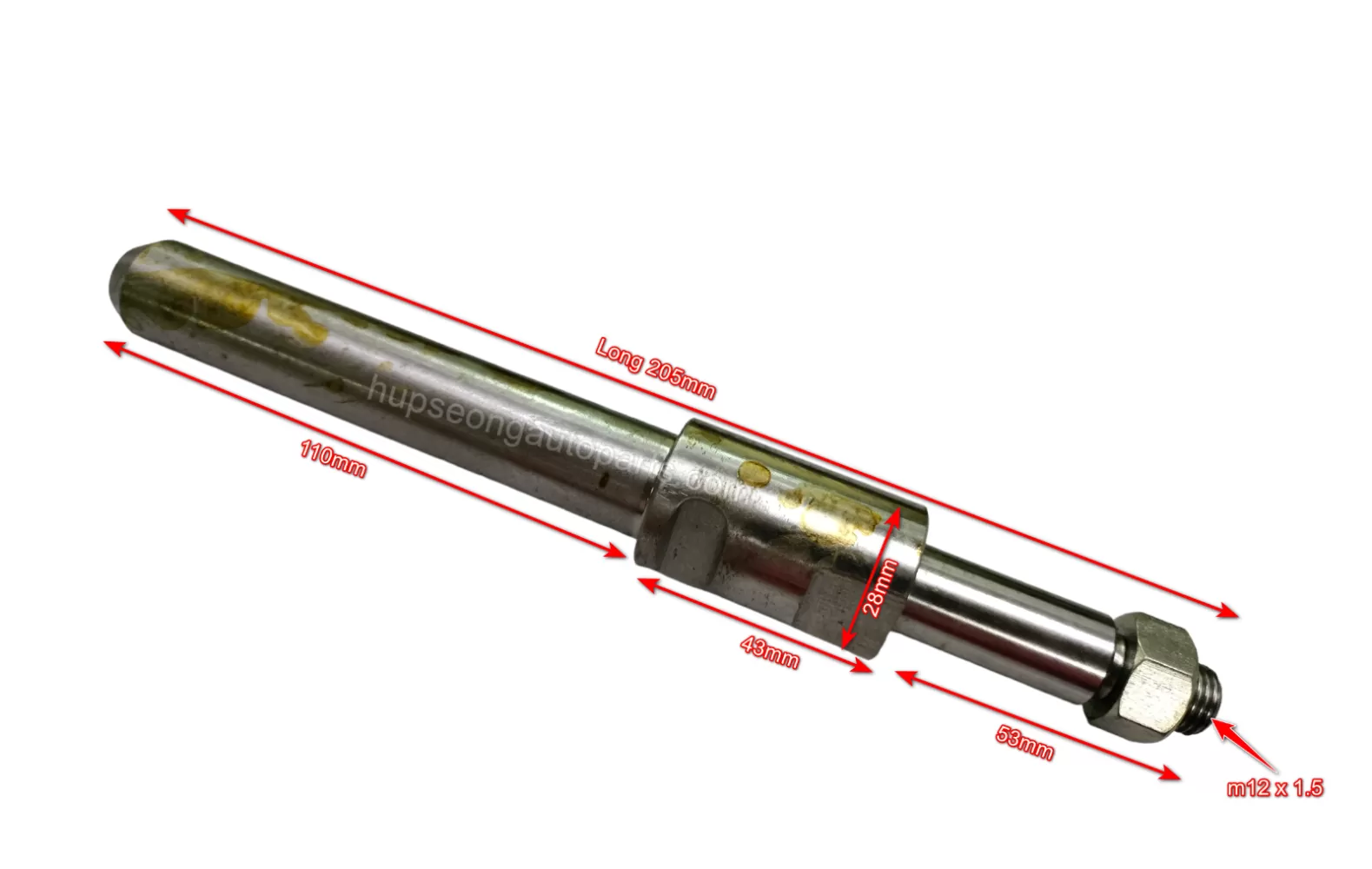 52439-1110 CABIN MTG PIN & NUT (FS270-7740)