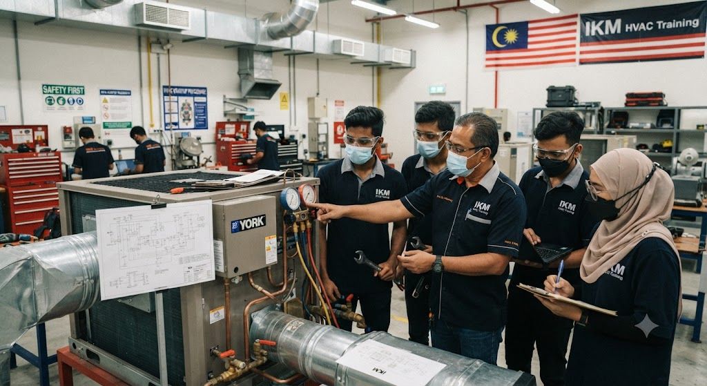 Industrial HVAC system startup and installation course