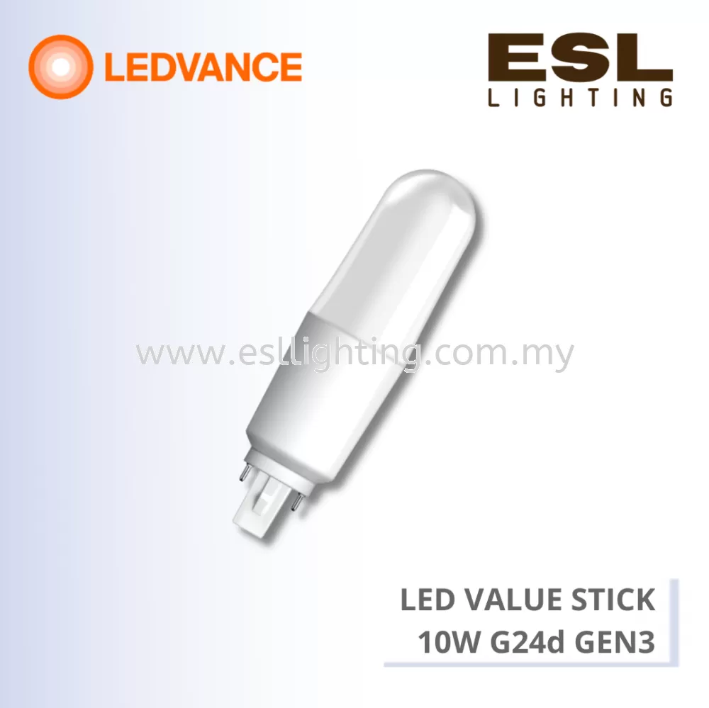 LEDVANCE LED VALUE STICK 10W G24d GEN3