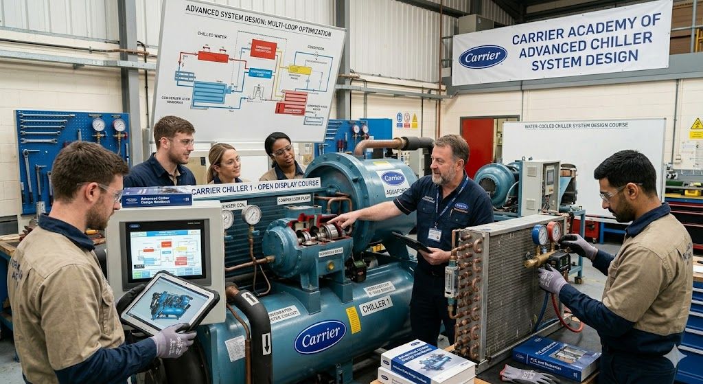 water cooled chiller system design course