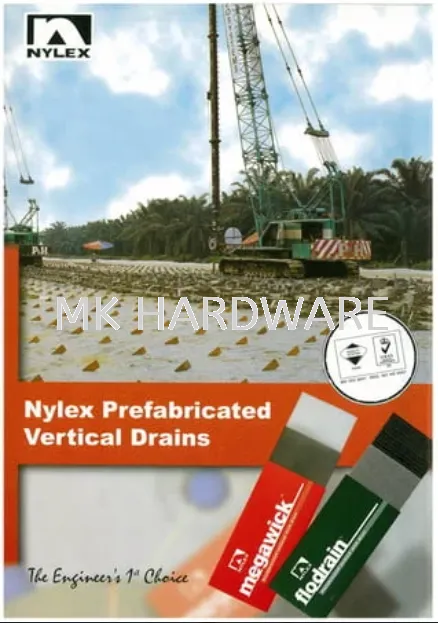 NYLEX PREFABRICATED VERTICAL DRAINS