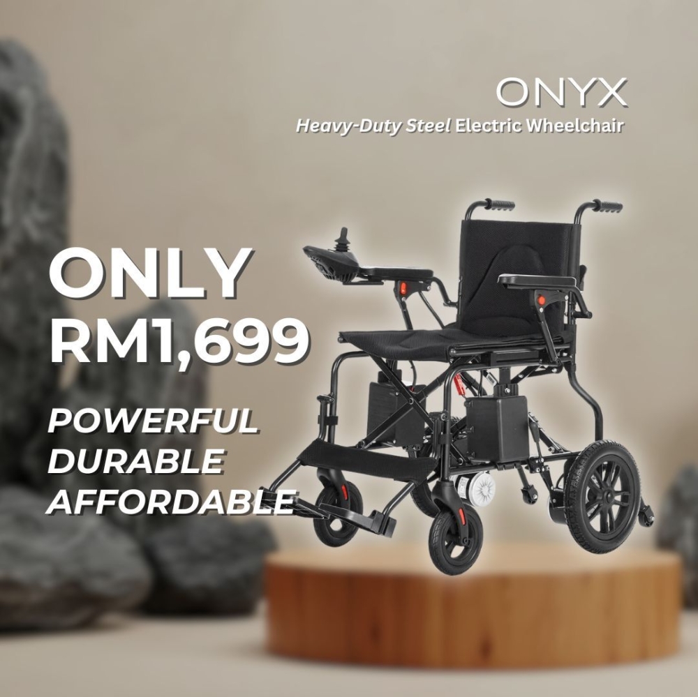 Onyx Electric Wheelchair (Steel)