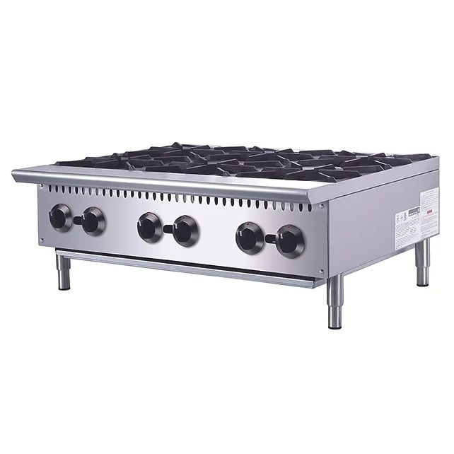 36" Gas 6 Burner