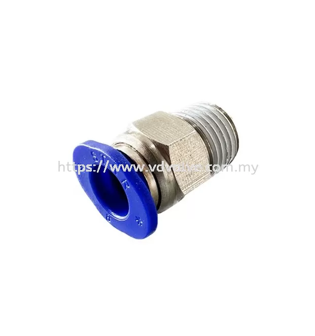 STAR' Pneumatic One Touch Push-in Fitting Straight Type - Thread