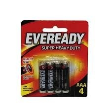 Eveready Super Heavy Duty AAA 4pcs battery