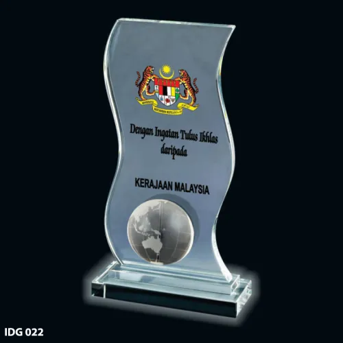 Exclusive Globe Plaque Award - IDG 022