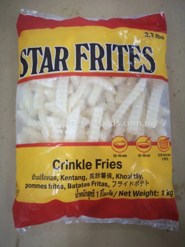Crinkle Cut (Star Fries) 1kg