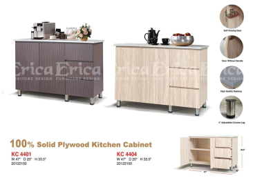 4401 4FT Solid Plywood Kitchen Cabinet