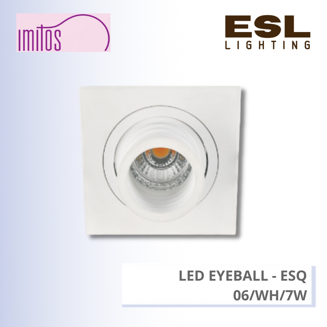 IMITOS LED EYEBALL 7W - ESQ06/WH/7W