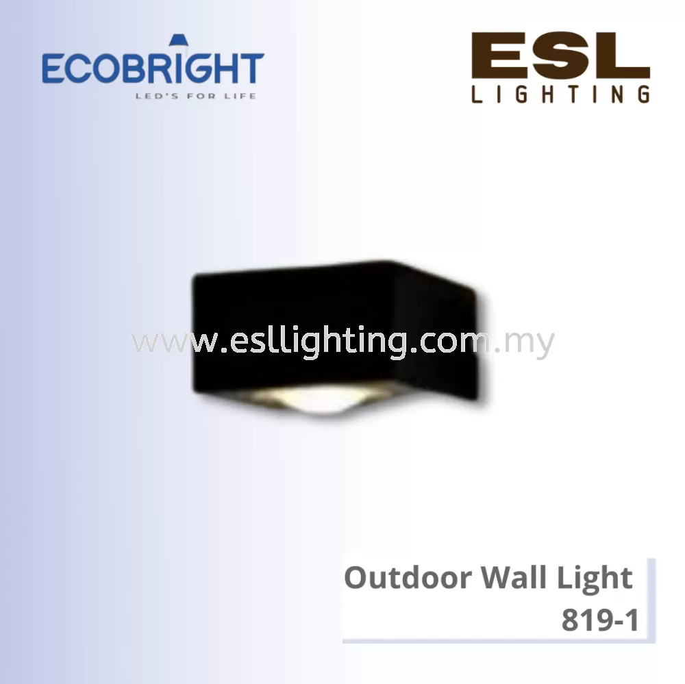 ECOBRIGHT Outdoor Wall Light 3W * 1 - 819-1 IP54