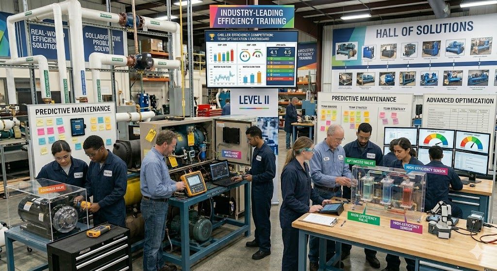 Industrial water chiller efficiency training