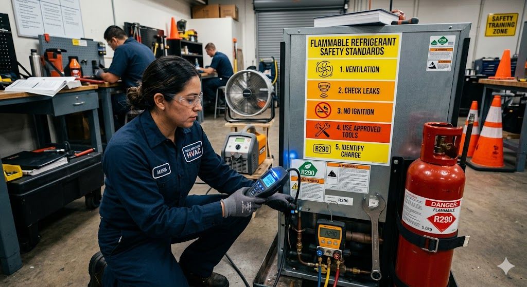 flammable refrigerant safety standards