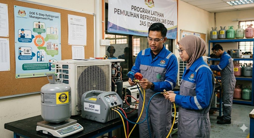 refrigerant recovery and recycling DOE