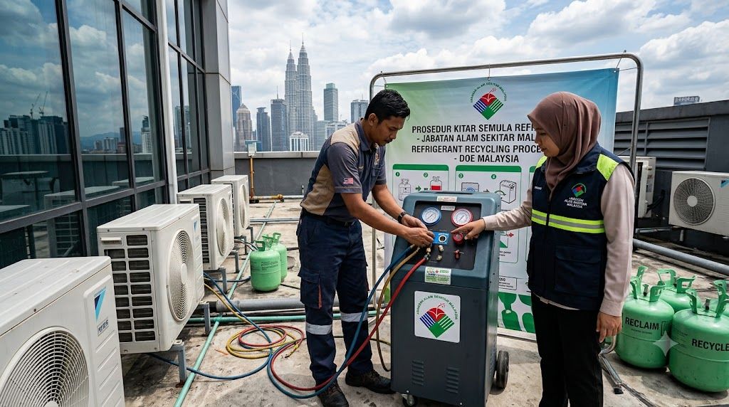 refrigerant recycling procedures Malaysia DOE