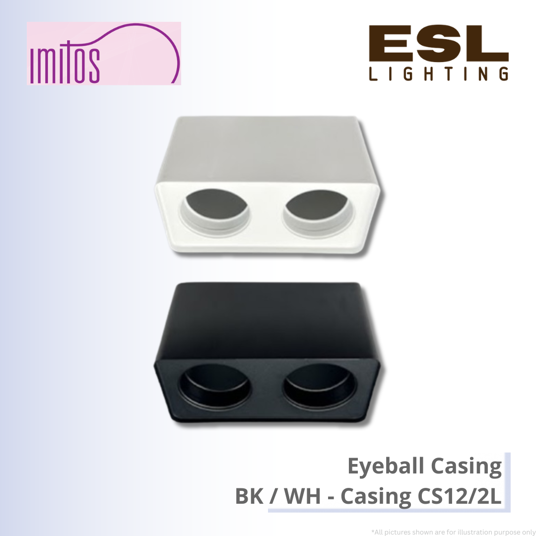 IMITOS Eyeball Casing BK / WH - Casing CS12/2L