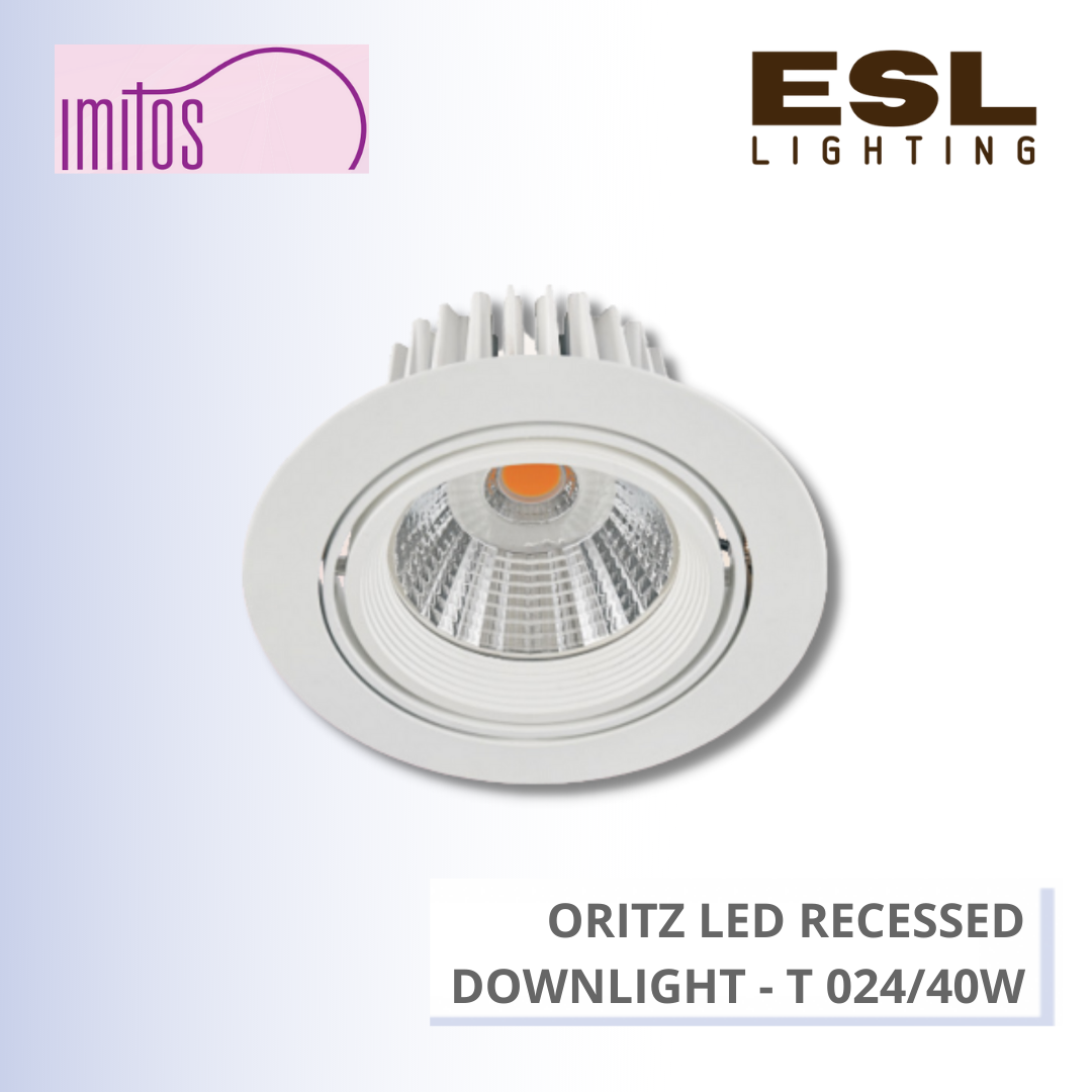IMITOS ORITZ LED RECESSED DOWNLIGHT - T 024/40W