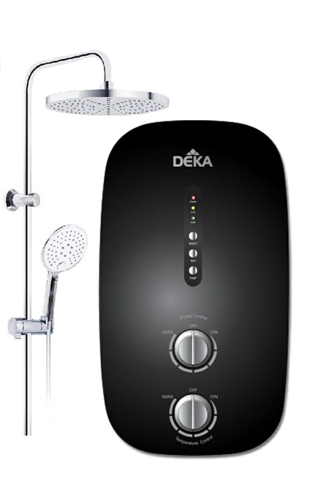 DEKA Water Heater PRO30 AC Motor with Rain Shower