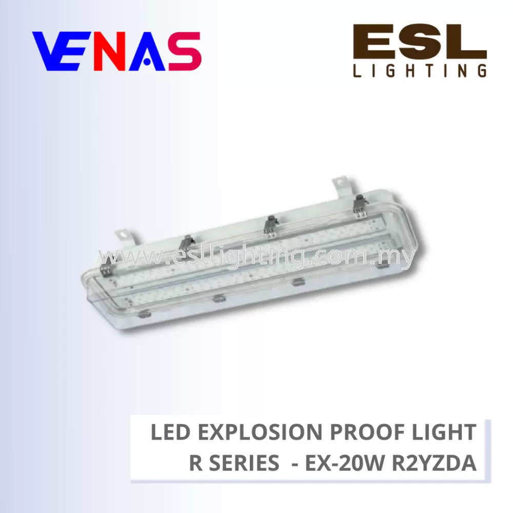 VENAS LED EXPLOSION PROOF LIGHT - R SERIES 2x10W 2ft - EX-20W R2YZDA IP66