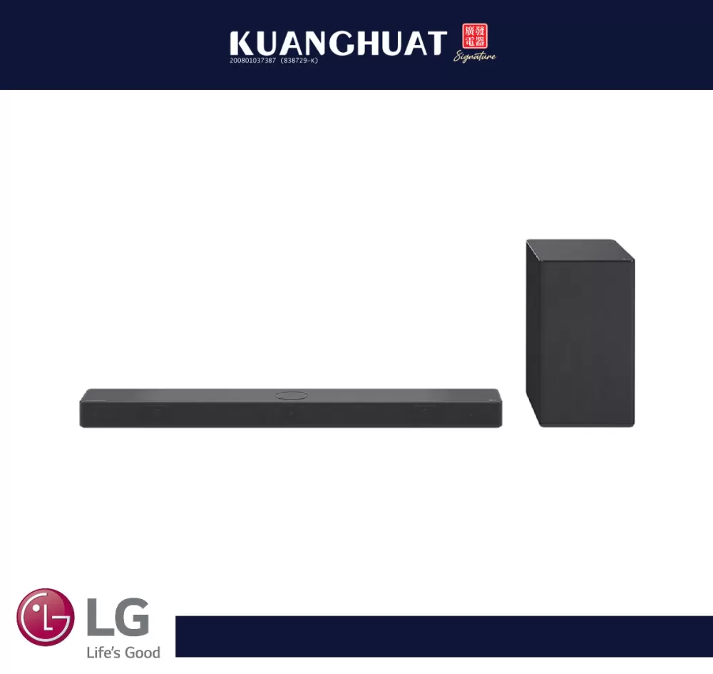 LG 3.1.3ch Sound Bar C Perfect Matching for OLED evo C Series TV with WOW Symphony SC9S
