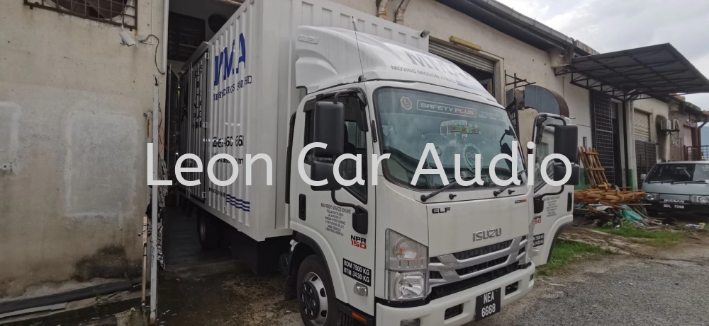 Leon Isuzu lorry 3ton vehicles 4CH FHD 1080P AHD 4G Mobile DVR Camera CCTV Realtime Video Recorder Remote