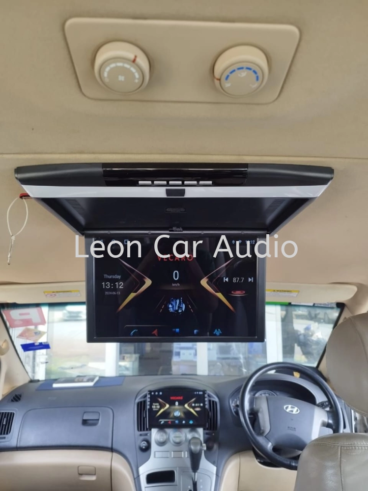 Hyundai Starex H1 17.3" fhd hdmi usb mp4 roof led monitor