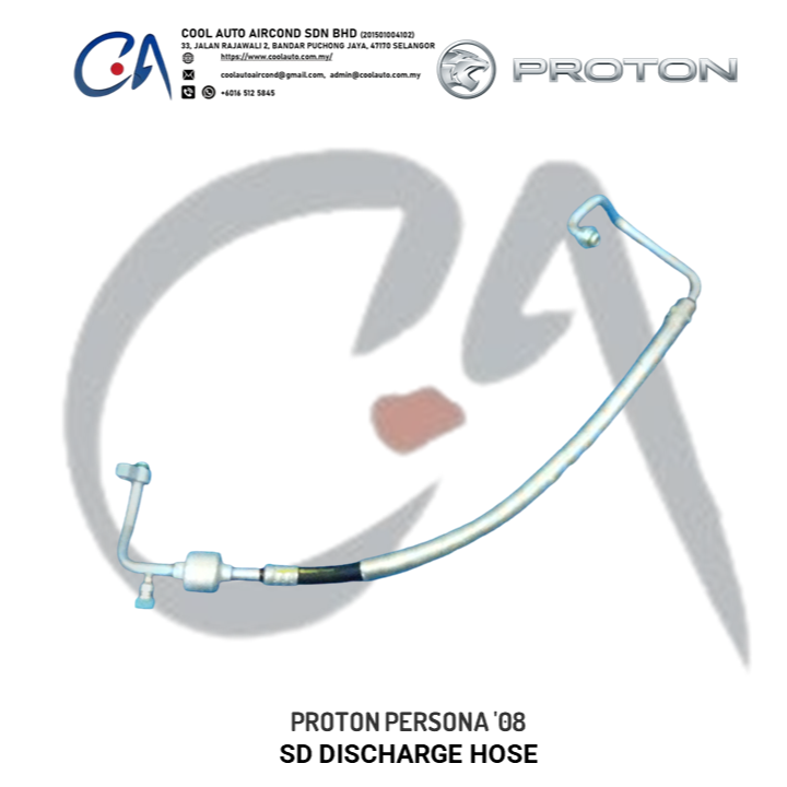 PROTON PERSONA '08 SD DISCHARGE HOSE W/ MUFFLER