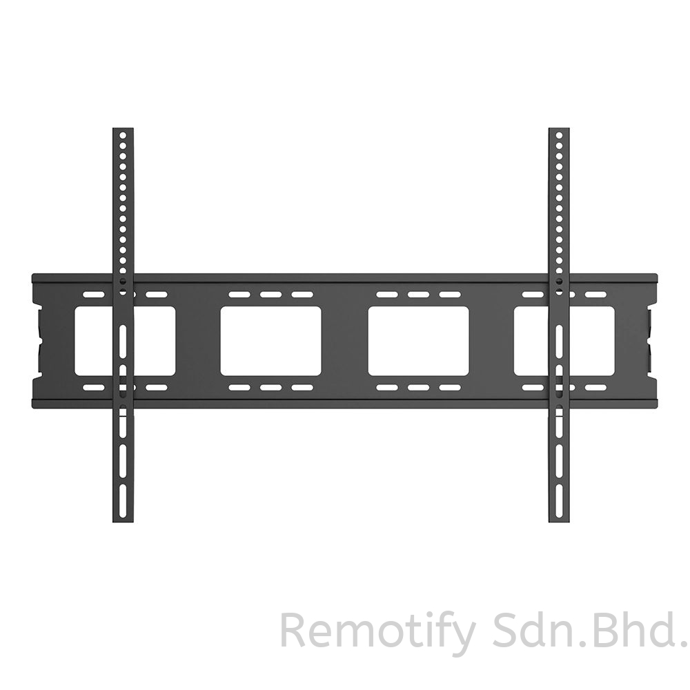 B92 Braket TV Dinding Panel Rata Tugas Berat untuk TV 50"-120" | Tahan Beban 120kg | Reka Bentuk Nipis 30mm | VESA 900x600mm
