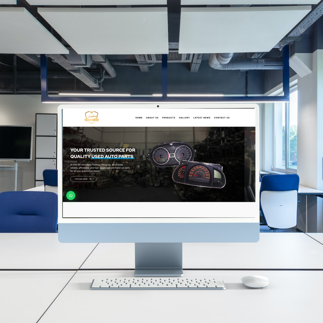 Car Accessories & Auto Parts Web Design | SEO | Digital Marketing | Selangor