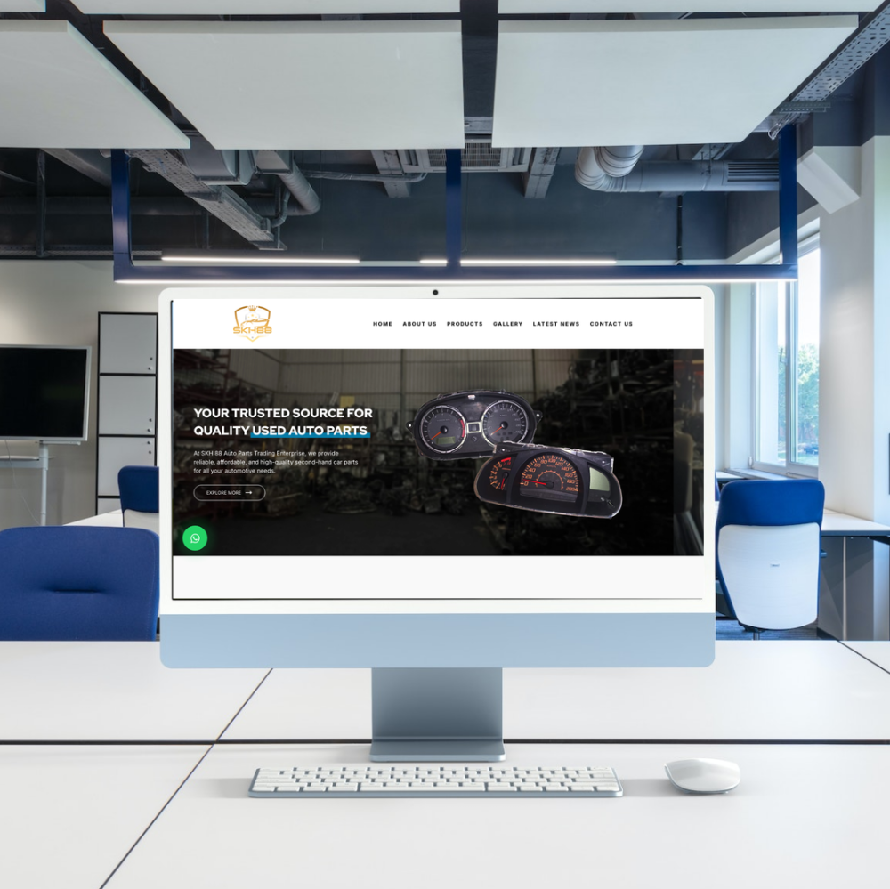 Car Accessories & Auto Parts Web Design | SEO | Digital Marketing | Selangor