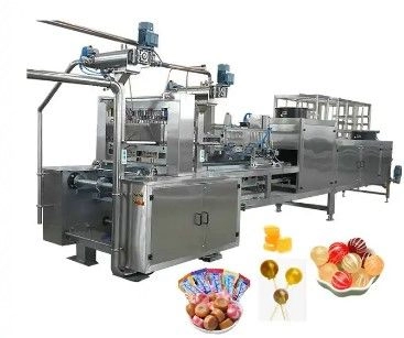 Commercial 100kg/h full-automatic 6g small hard candy making forming machine production line machine with candy mold