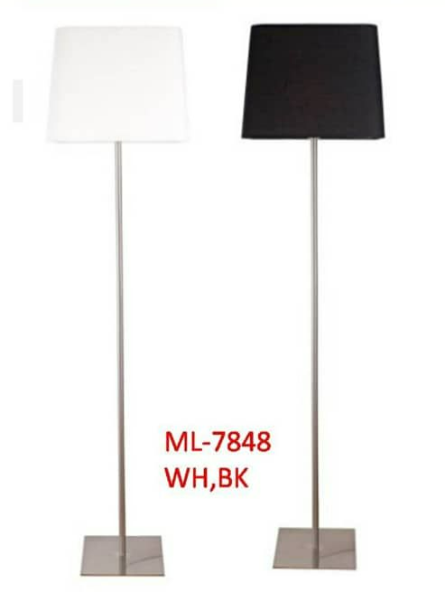 STAND LAMP (Using E27 Bulb) - 7848/BK