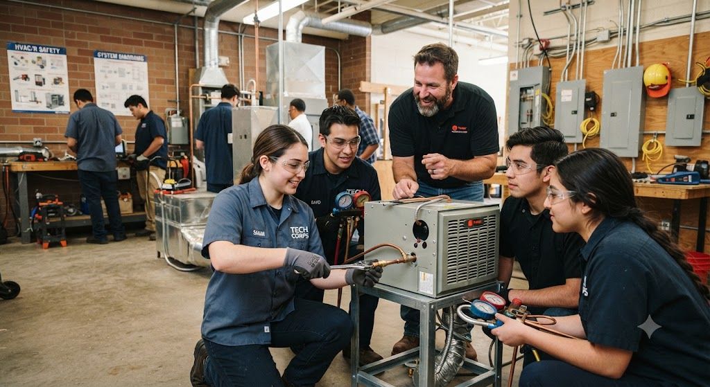 HVAC installation training