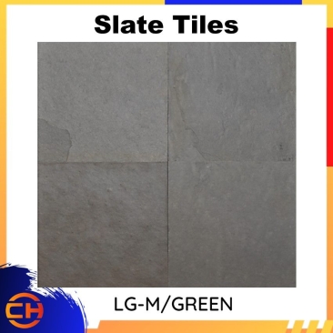 SLATE TILES Legostone Panels ( 30cm x 30cm )LG-M/GREEN