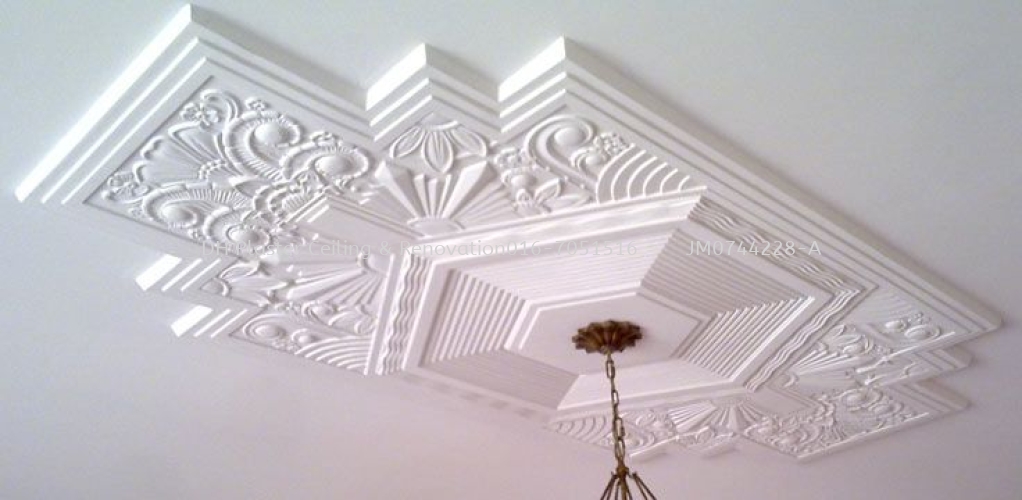 Decorative Plaster Ceiling Skudai