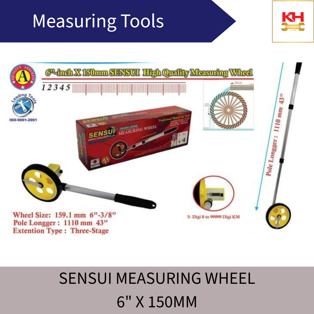 SENSUI Measuring Wheel 6" x 150mm