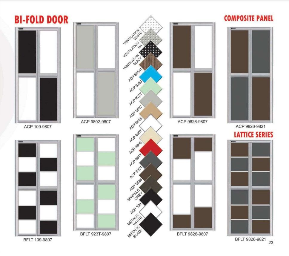 ART FIBREGLASS BI-FOLD DOOR