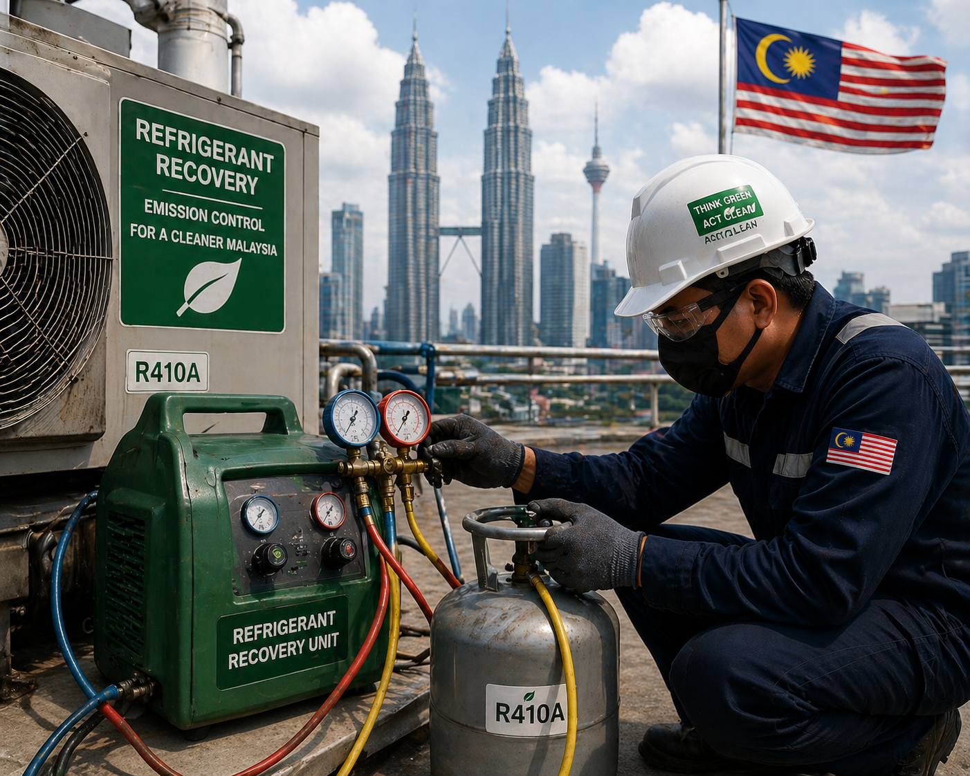 refrigerant recovery emission control Malaysia