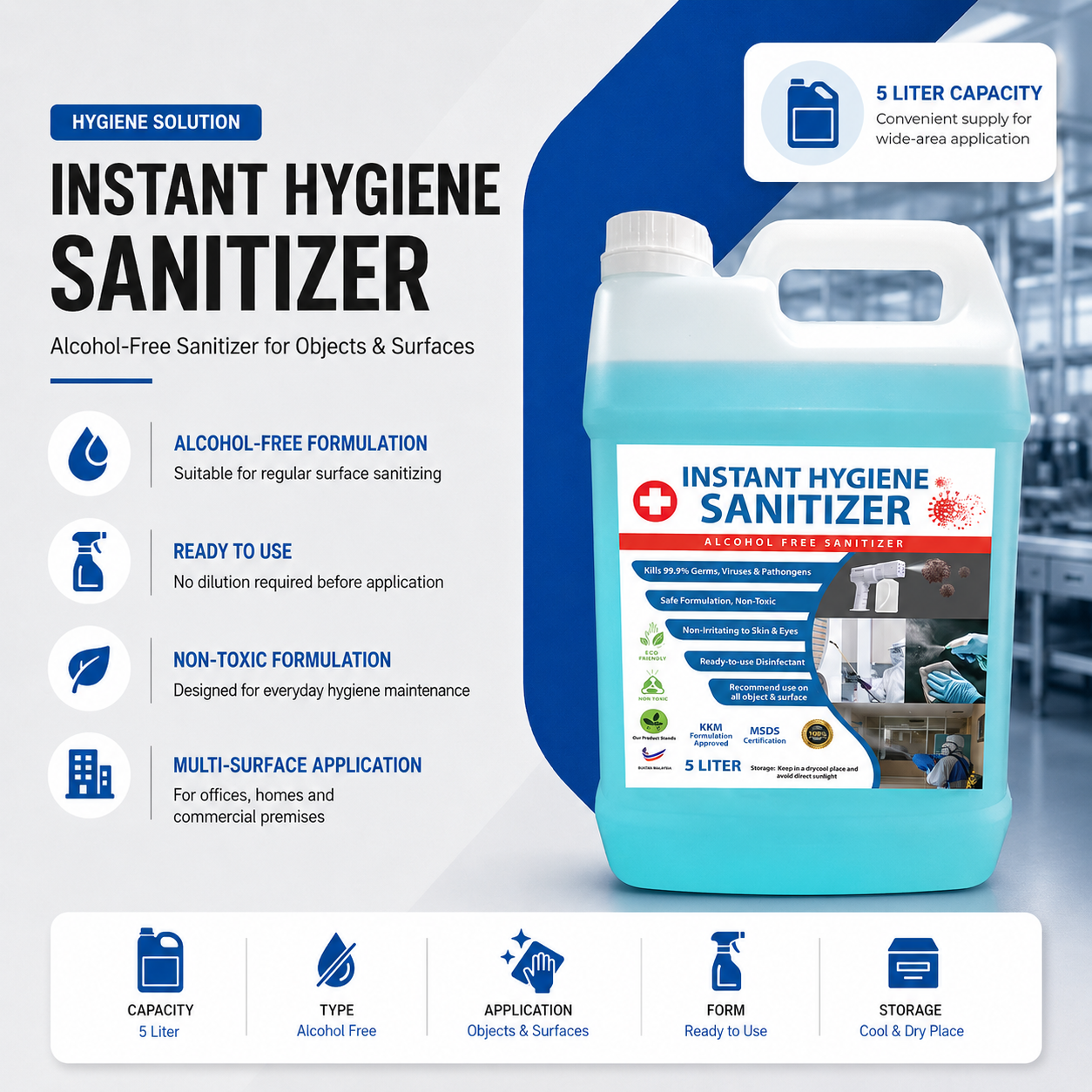 Instant Hygiene - 5 Liter