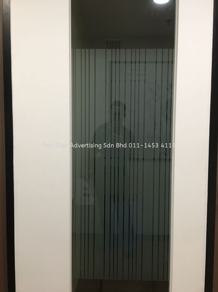 GLASS STICKER (SANDBLAST/ MATT STICKER/ FROSTED STICKER) ACRYLIC ...