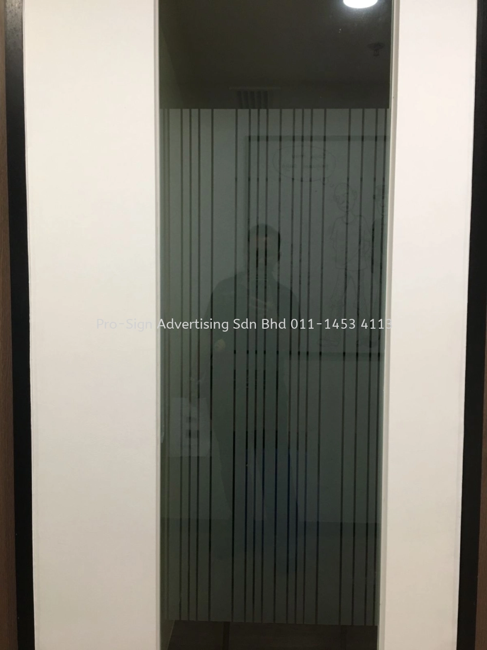 GLASS STICKER (SANDBLAST/ MATT STICKER/ FROSTED STICKER) STAINLESS ...