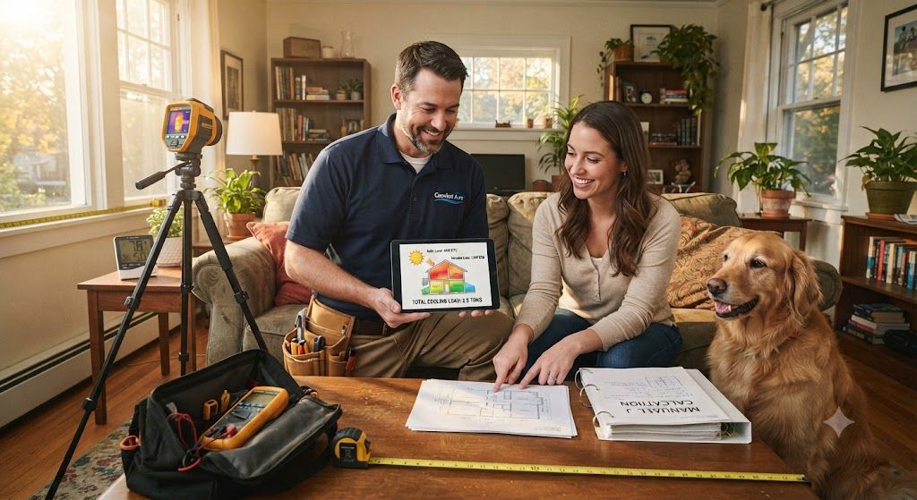 room cooling load calculation HVAC basics