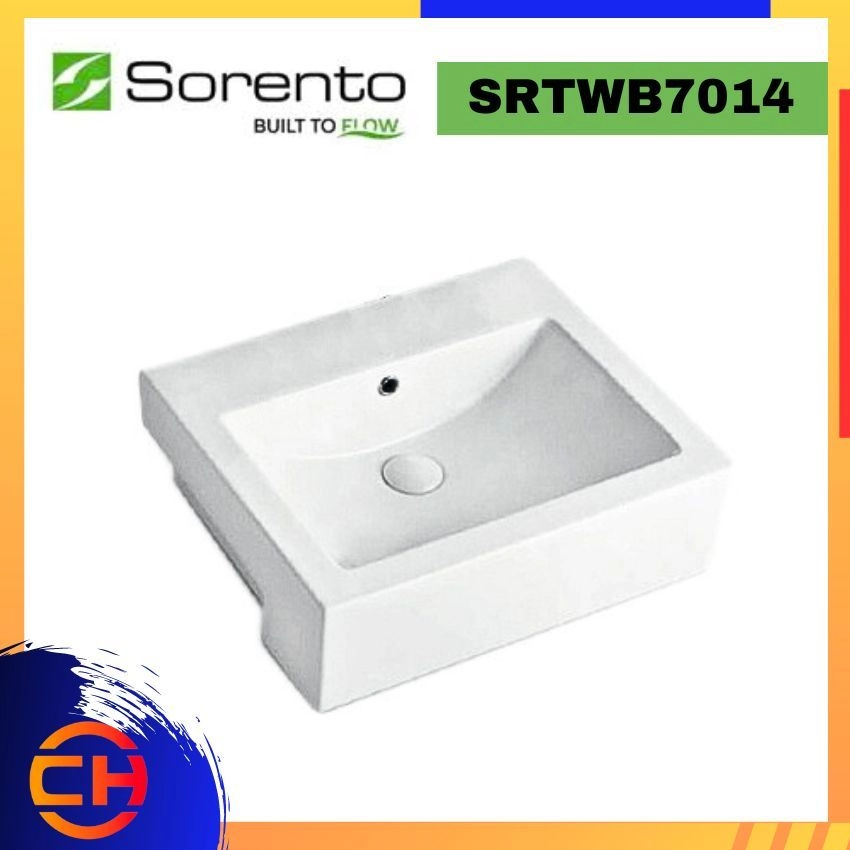 SORENTO SEMI-RECESSED BASINS SRTWB7014 ( L530xW435xH160mm )